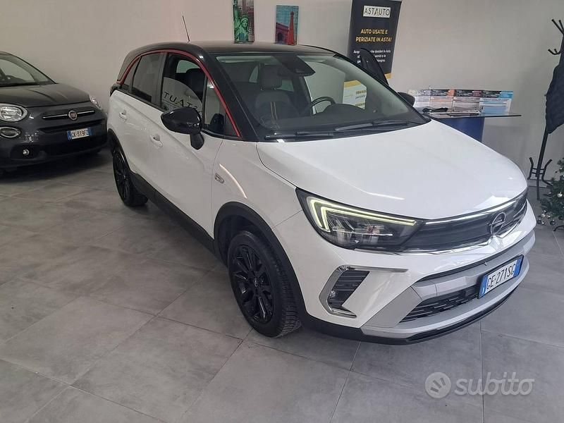 Usata Opel Crossland GS Line 110 CV (80 kW) 2021 Bianco SUV