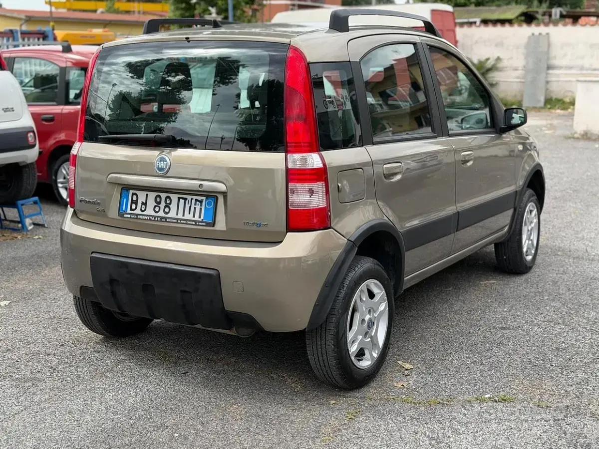 Usata Fiat Panda 4x4 69 CV (50 kW) 2007 Beige Utilitaria