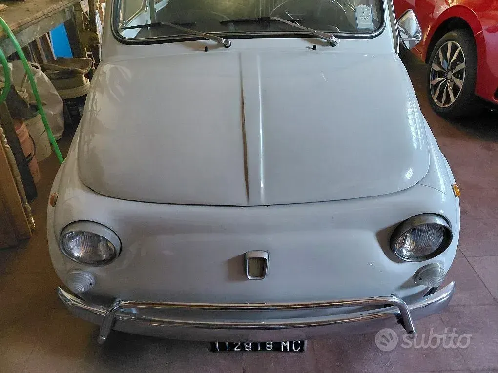 Usata Fiat 500 1970 Bianco Utilitaria