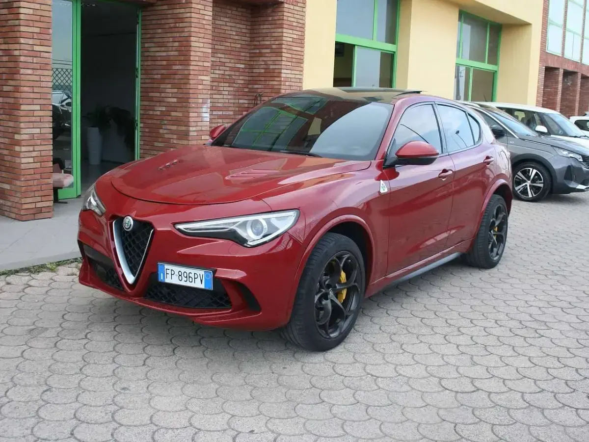 Usata Alfa Romeo Stelvio Quadrifoglio 510 CV (375 kW) 2018 Rosso SUV