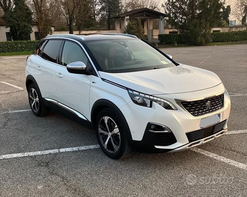 Usata Peugeot 3008 180 CV (132 kW) 2018 Bianco SUV