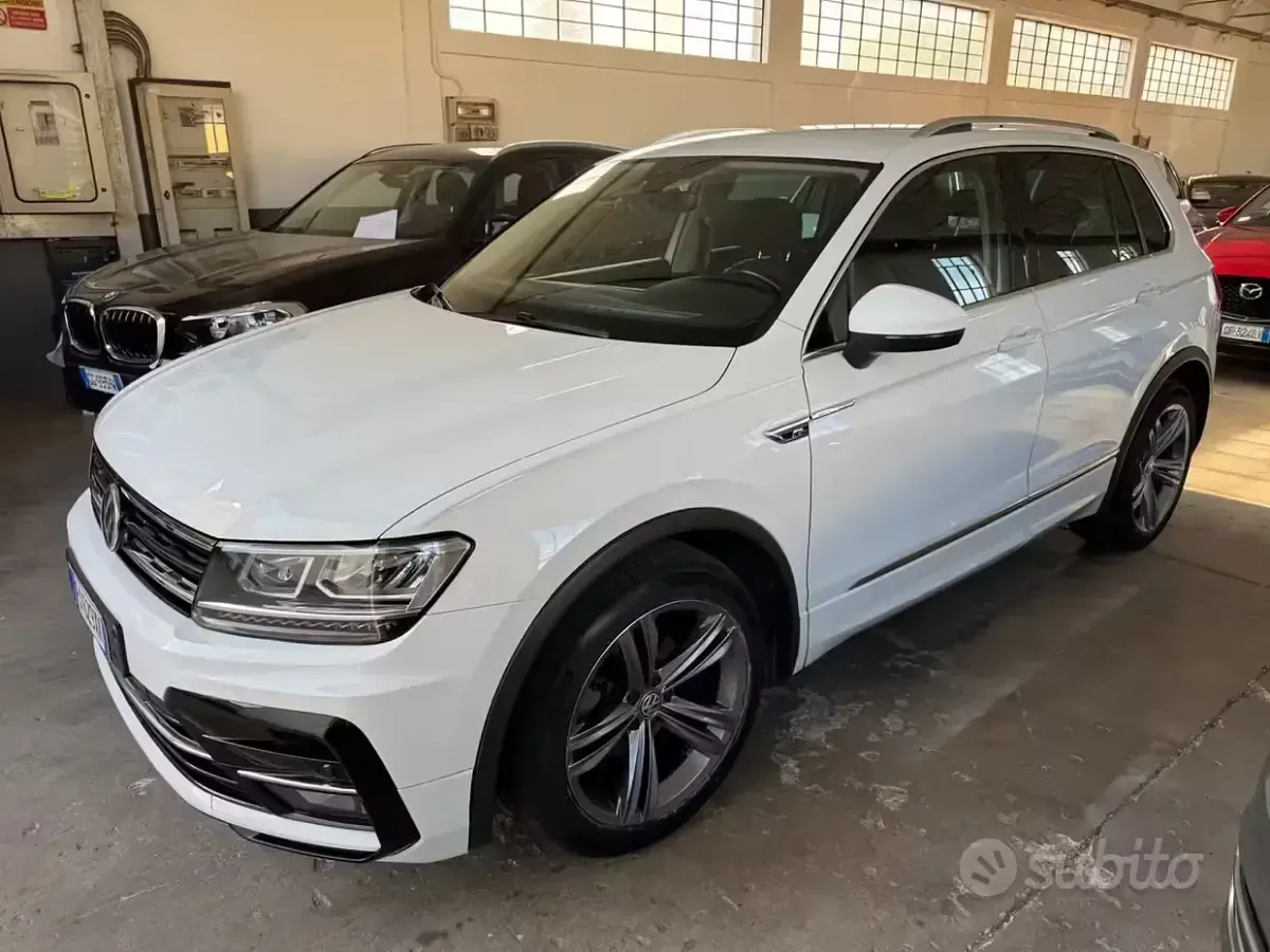 Usata VW Tiguan Advance 150 CV (110 kW) 2019 Bianco SUV