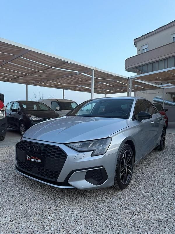 Usata Audi A3 150 CV (110 kW) 2020 Grigio Berlina