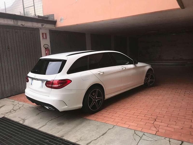 Usata Mercedes C220 Premium Plus 177 CV (130 kW) 2016 Bianco Station wagon