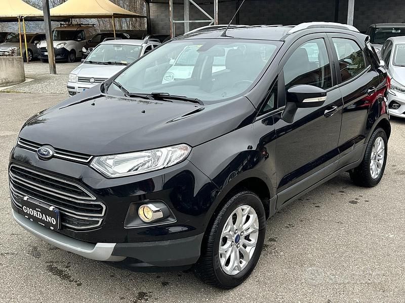 Usata Ford Ecosport Titanium 90 CV (66 kW) 2015 Nero SUV