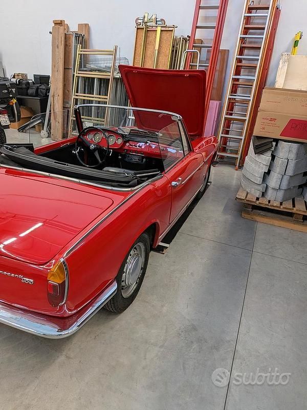 Usata Innocenti 950 Spider 1960 Rosso Coupé