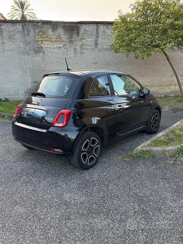 Usata Fiat 500 70 CV (51 kW) 2022 Nero Utilitaria