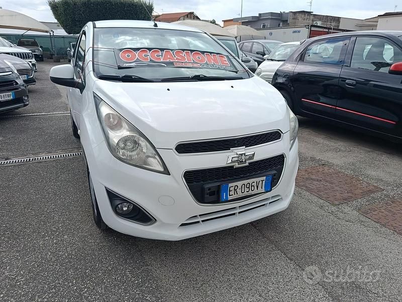 Usata Chevrolet Spark LS 68 CV (50 kW) 2013 Bianco Utilitaria