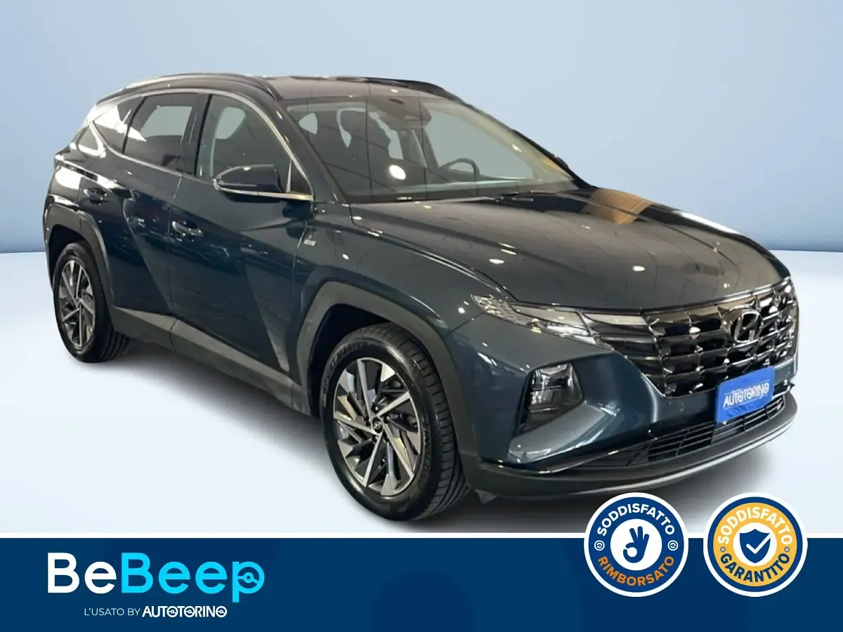 Usata Hyundai Tucson 230 CV (169 kW) 2022 Blu metallizzato SUV
