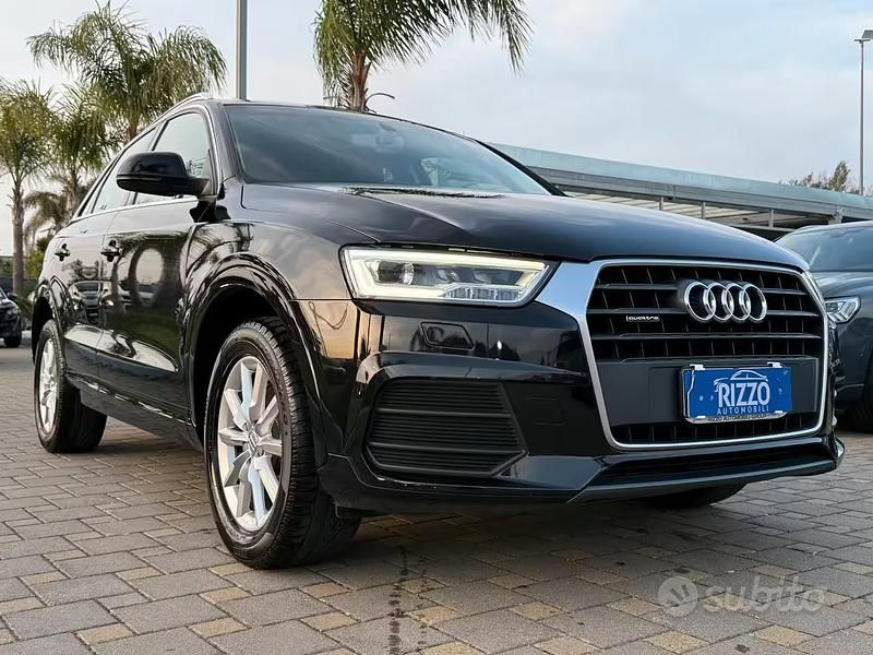 Usata Audi Q3 Sport 150 CV (110 kW) 2016 Nero SUV