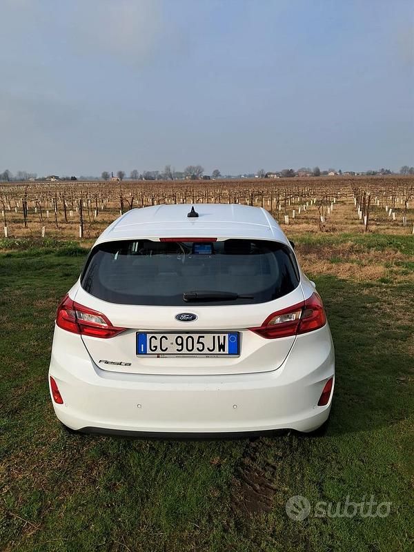 Usata Ford Fiesta Titanium 2020 Bianco Utilitaria