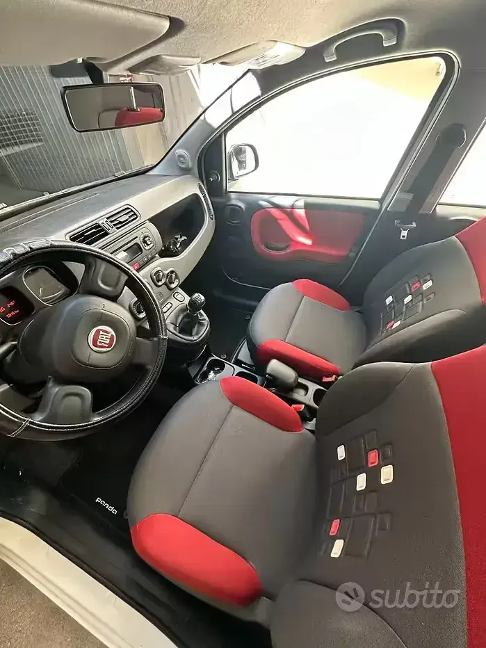 Usata Fiat Panda 69 CV (50 kW) 2015 Bianco Utilitaria