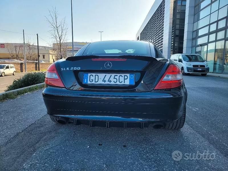 Usata Mercedes SLK200 2005 Nero Cabrio