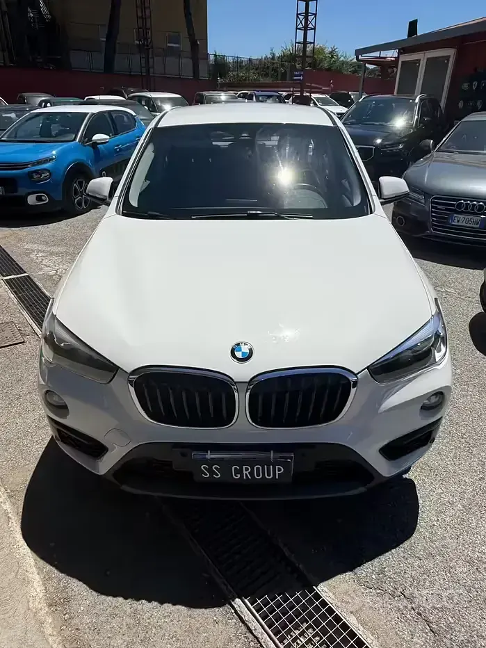Usata BMW X1 Sport Line 116 CV (85 kW) 2016 Bianco SUV