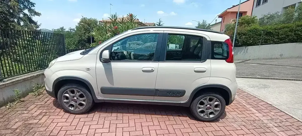 Usata Fiat Panda 4x4 75 CV (55 kW) 2013 Bianco Utilitaria