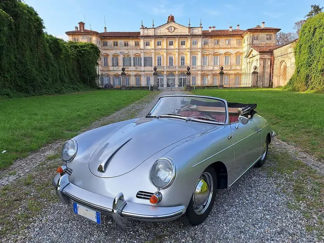 Usata Porsche 356 B 60 CV (44 kW) 1960 Argento Cabrio