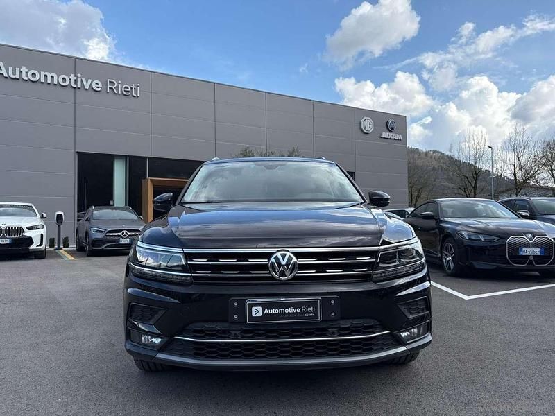 Usata VW Tiguan Advance 190 CV (139 kW) 2018 Blu/azzurro SUV