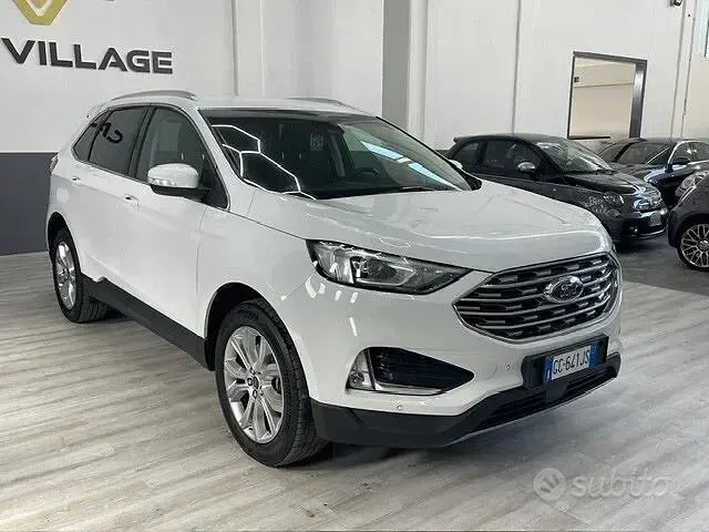 Usata Ford Edge Titanium 150 CV (110 kW) 2020 Bianco SUV