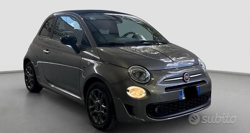 Usata Fiat 500C Sport 70 CV (51 kW) 2024 Grigio Cabrio