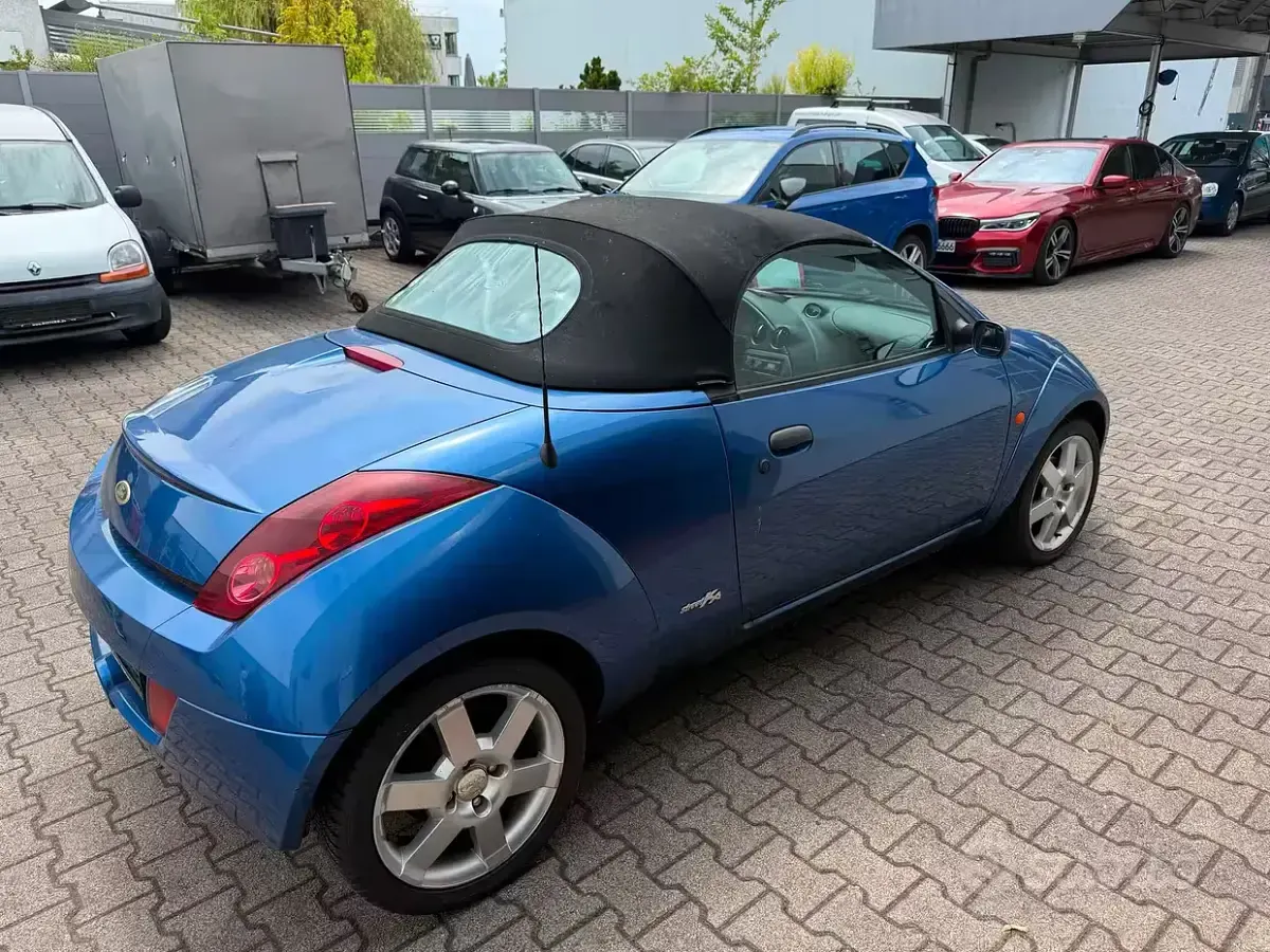 Usata Ford StreetKa 95 CV (69 kW) 2003 Blu Cabrio