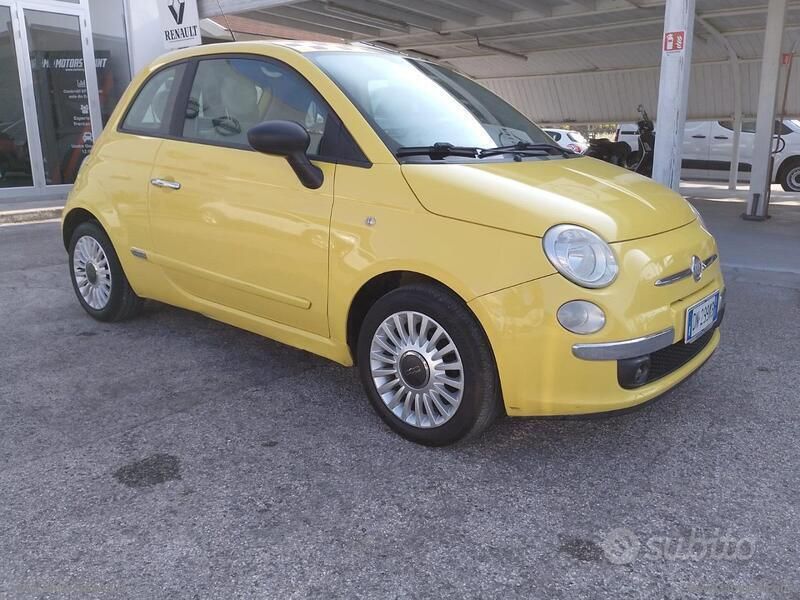 Usata Fiat 500 Pop 69 CV (50 kW) 2008 Giallo Berlina