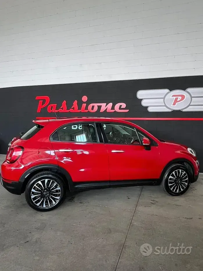 Usata Fiat 500X 120 CV (88 kW) 2019 Rosso SUV