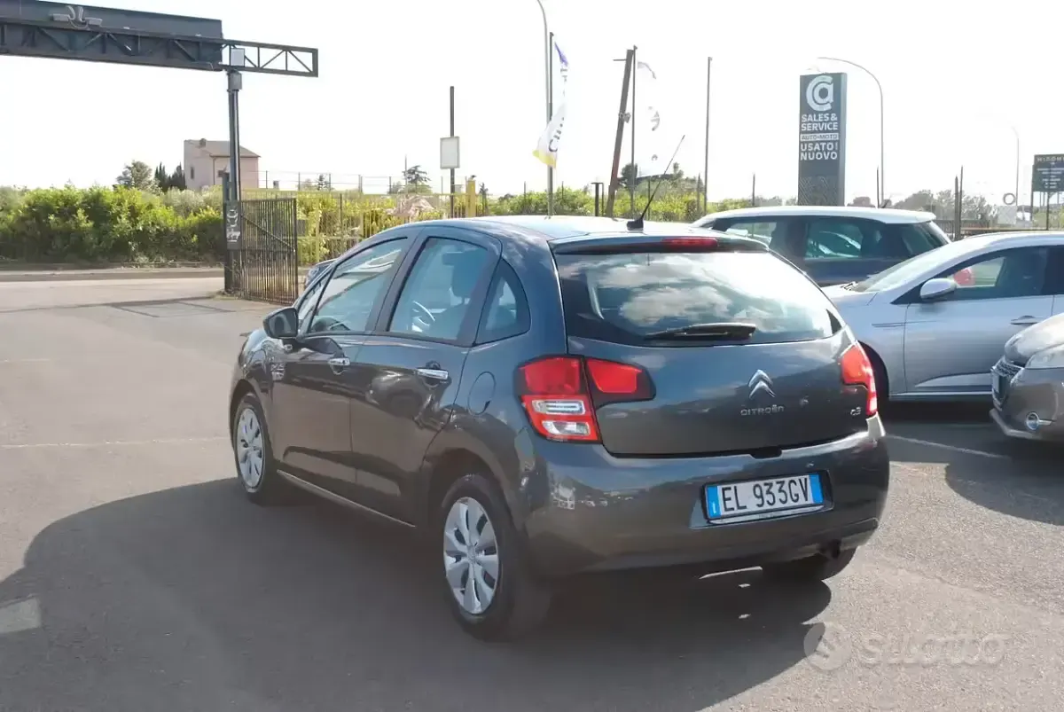 Usata Citroën C3 Exclusive 75 CV (55 kW) 2012 Grigio Berlina