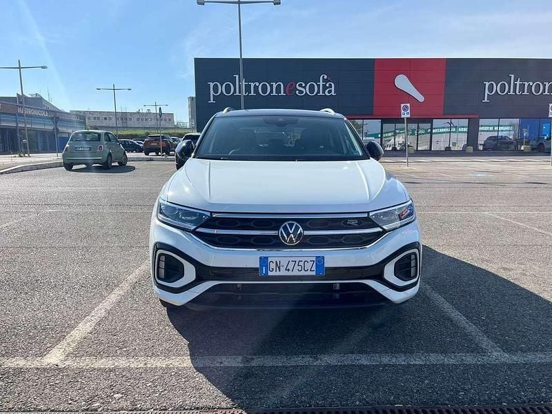 Usata VW T-Roc R-line 110 CV (80 kW) 2023 Bianco SUV