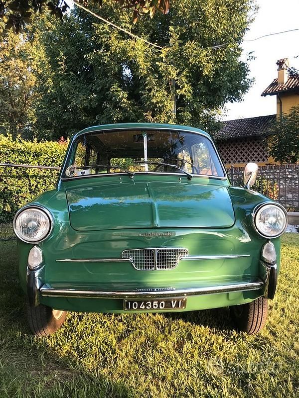 Usata Autobianchi Bianchina 1960 Verde Utilitaria