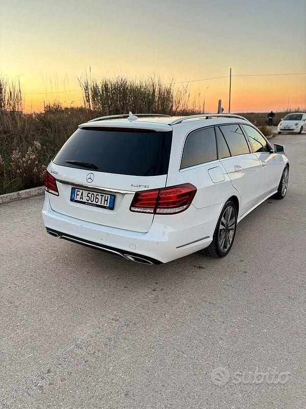 Usata Mercedes E250 2016 Bianco Station wagon