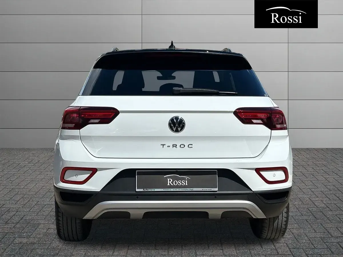 Usata VW T-Roc Style 110 CV (80 kW) 2022 Bianco SUV