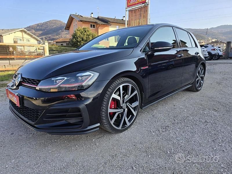 Usata VW Golf VII GTI 245 CV (180 kW) 2018 Nero Berlina