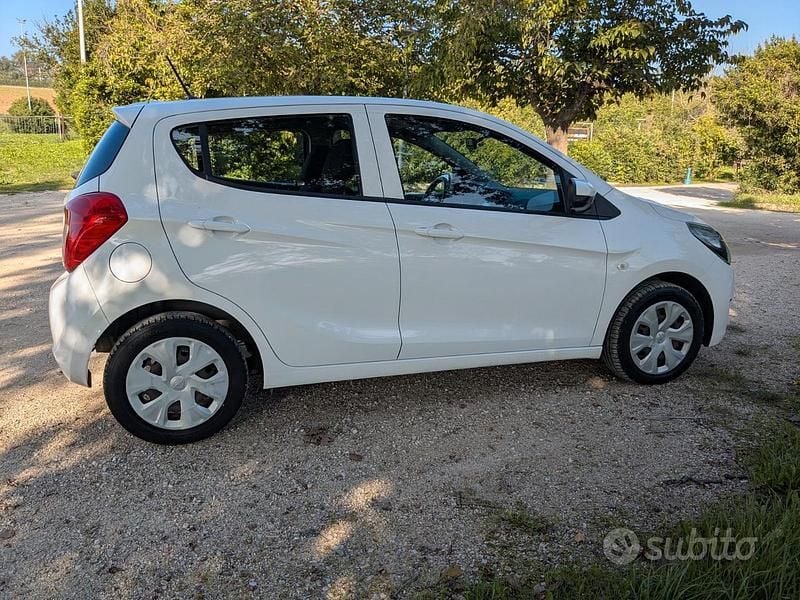 Usata Opel Karl 75 CV (55 kW) 2016 Bianco Utilitaria
