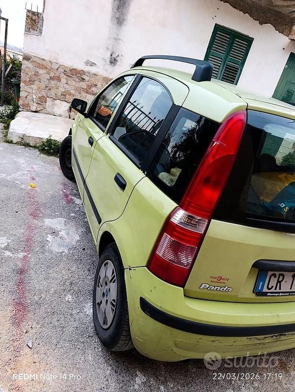 Usata Fiat Panda 69 CV (50 kW) 2005 Verde Utilitaria