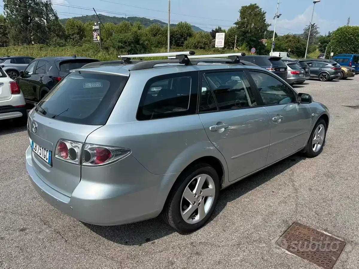 Usata Mazda 6 Touring 136 CV (100 kW) 2005 Grigio Station wagon