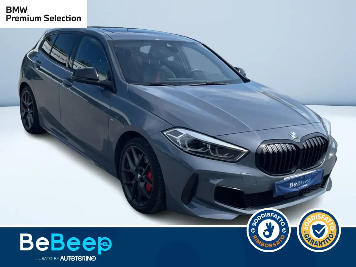 Usata BMW 128 M Sport 265 CV (194 kW) 2022 Grigio metallizzato Berlina