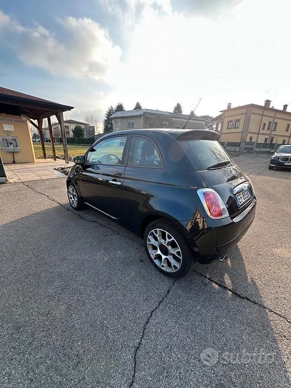 Usata Fiat 500 Pop 69 CV (50 kW) 2010 Nero Berlina