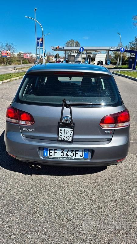Usata VW Golf VI Highline 122 CV (89 kW) 2010 Grigio Utilitaria