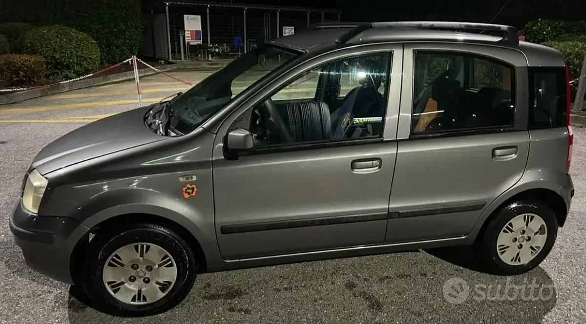 Usata Fiat Panda 2008 Grigio Utilitaria