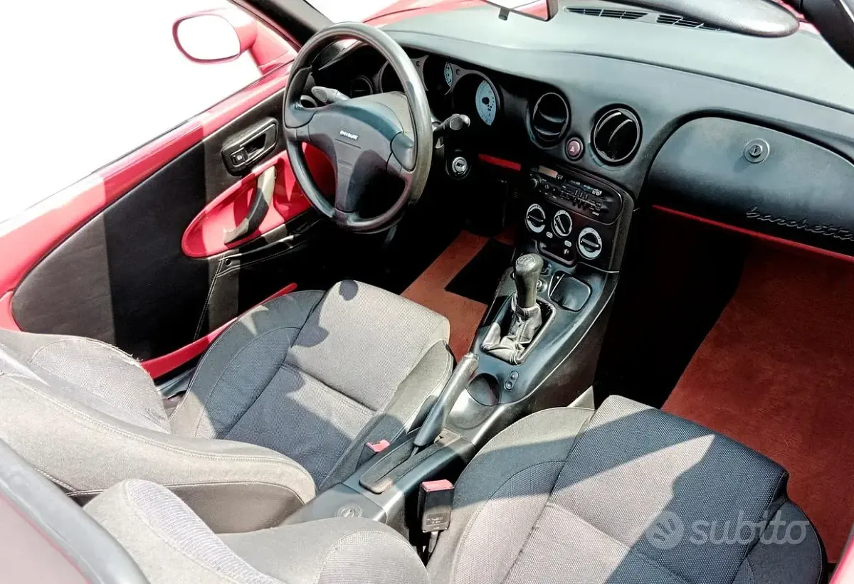 Usata Fiat Barchetta 131 CV (96 kW) 1997 Rosso Cabrio