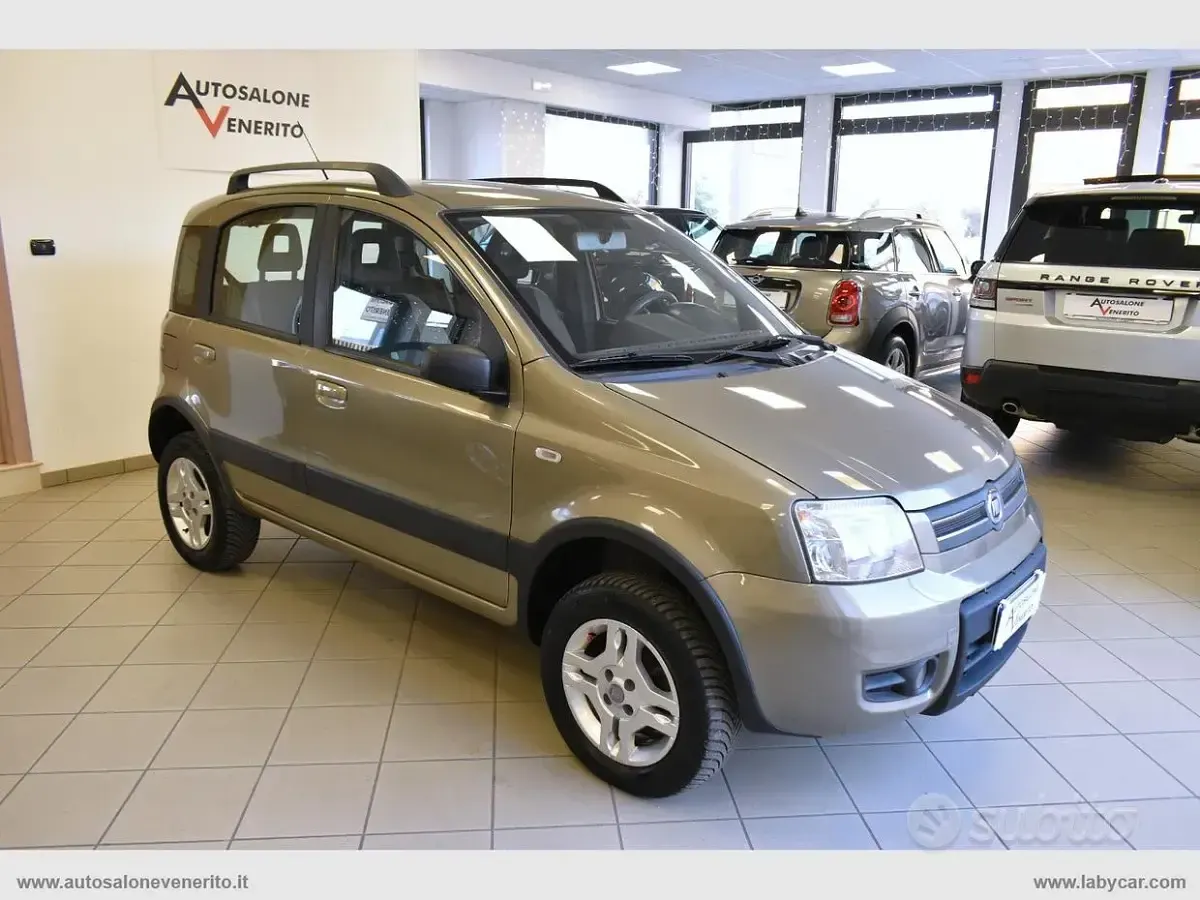 Usata Fiat Panda 4x4 69 CV (50 kW) 2008 Marrone Utilitaria