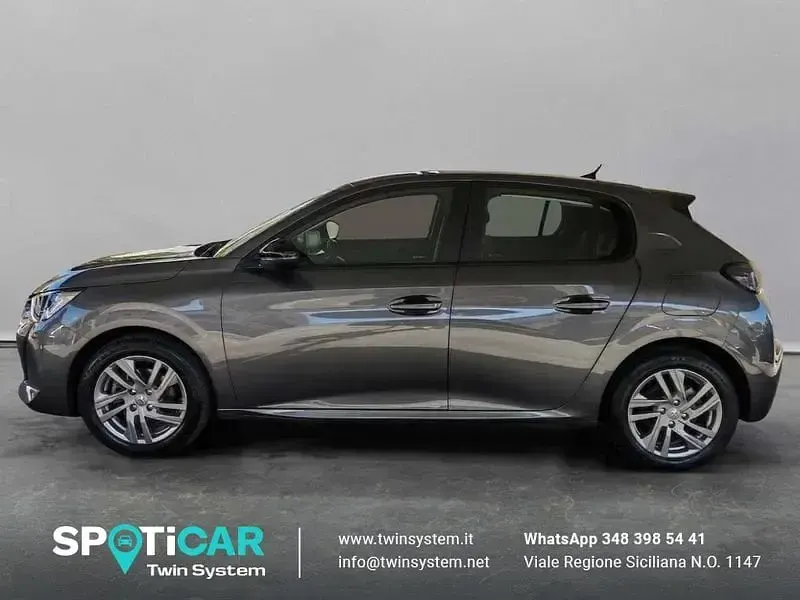 Usata Peugeot 208 Active 75 CV (55 kW) 2022 Grigio Utilitaria