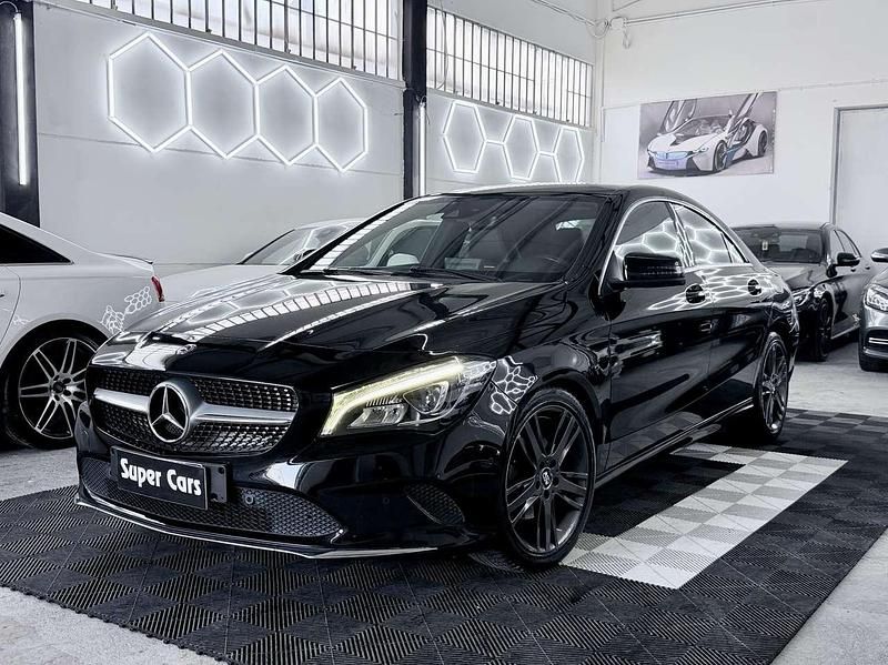 Usata Mercedes CLA200 AMG line 136 CV (100 kW) 2018 Nero Coupé