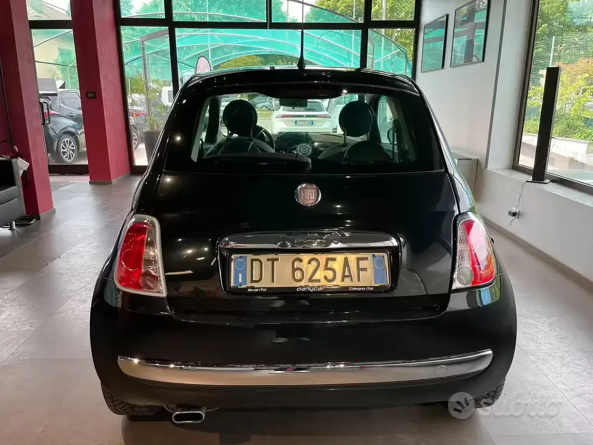 Usata Fiat 500 69 CV (50 kW) 2008 Nero Berlina