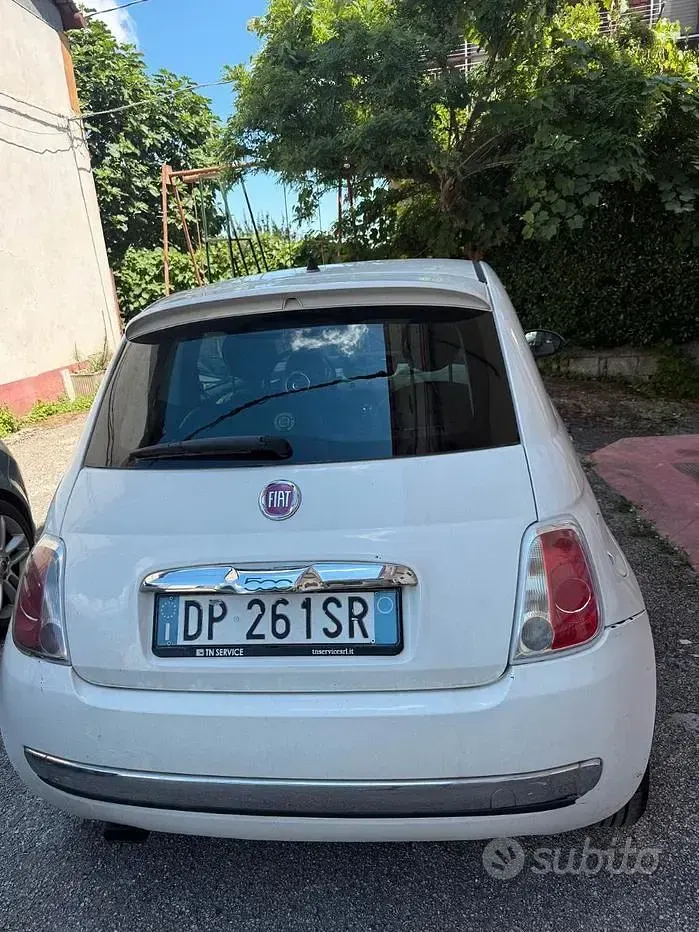 Usata Fiat 500 Sport 75 CV (55 kW) 2008 Bianco Berlina