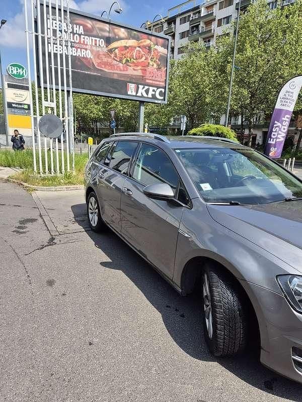 Usata VW Golf VII Comfortline 110 CV (80 kW) 2016 Grigio Station wagon