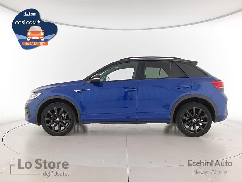 Usata VW T-Roc R-line 150 CV (110 kW) 2023 Lapiz blue metallizzato nero SUV