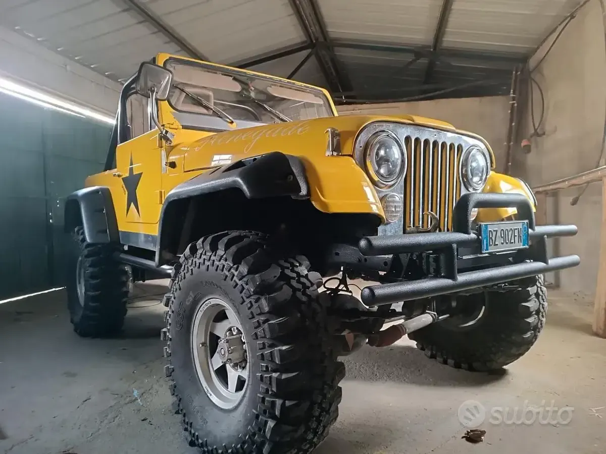 Usata Jeep CJ 1980 Giallo SUV