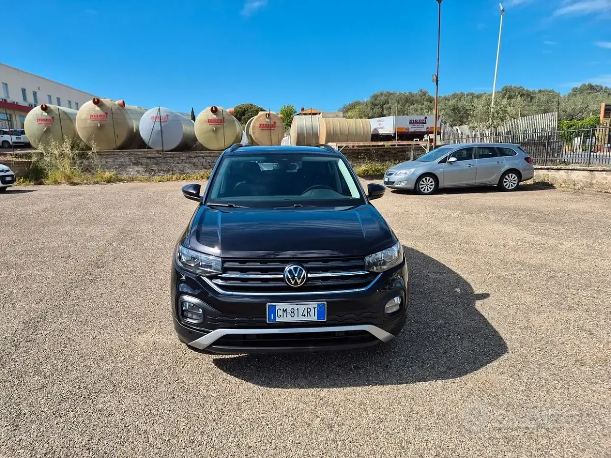 Usata VW T-Cross Advance 110 CV (80 kW) 2023 Nero SUV