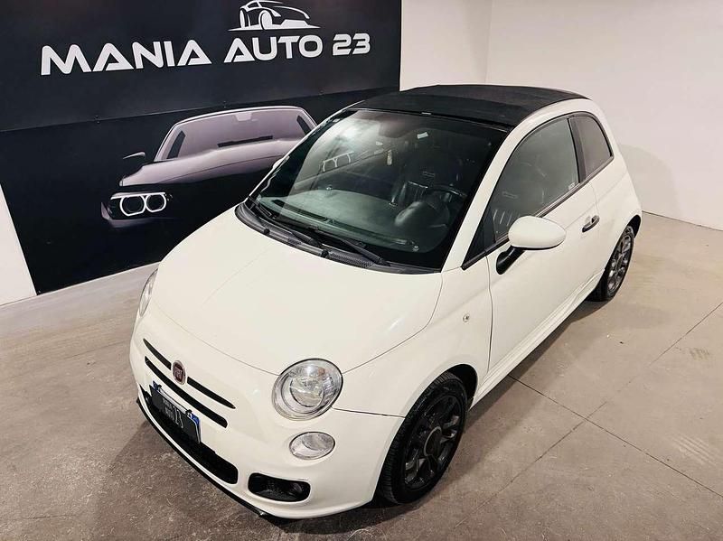 Usata Fiat 500C S 69 CV (50 kW) 2014 Bianco Cabrio